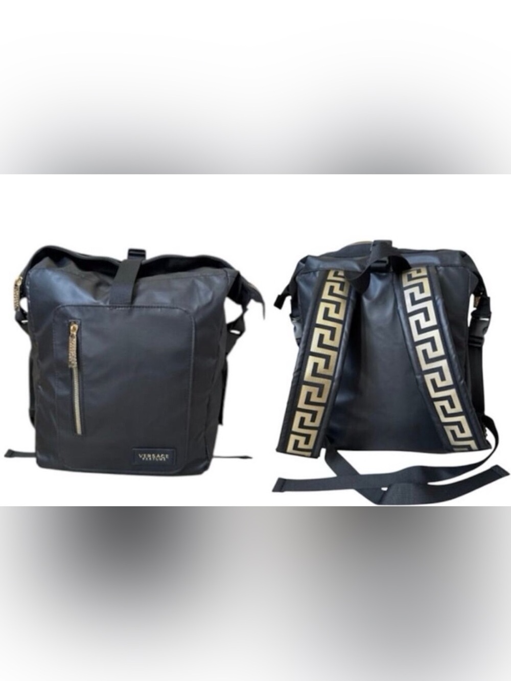 Versace Parfums Crossbody / Messenger Backpack Bag NWOT